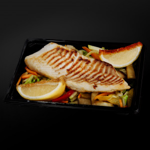 Шашлык Морской Окунь Гриль