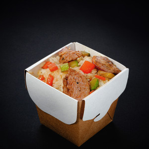 Рис с говядиной