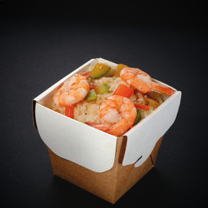 Рис с тигровыми креветками