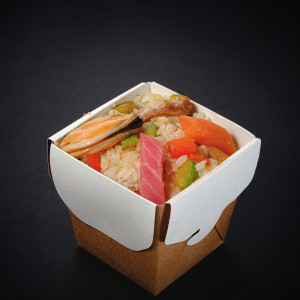 Рис с морепродуктами