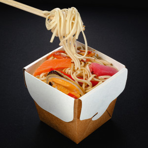 Удон с морепродуктами