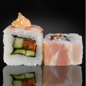 Бекон Роллы Суши